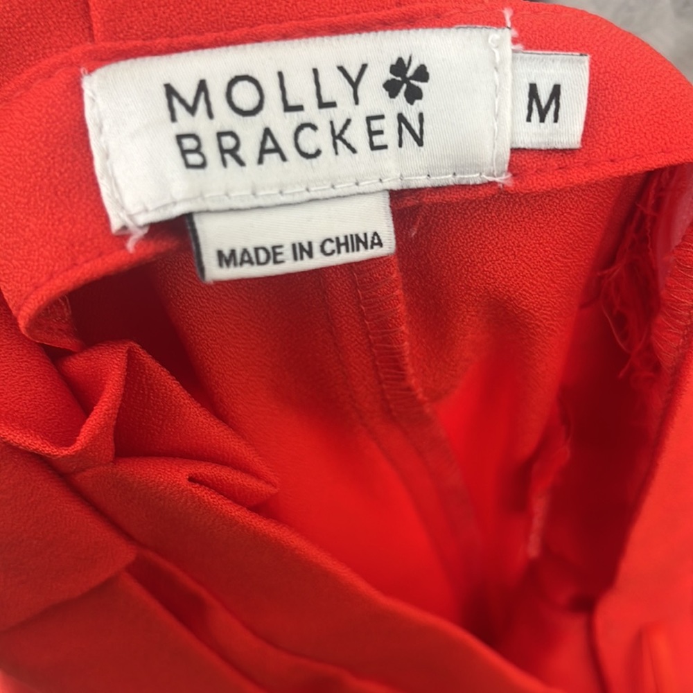 Molly Bracken Paperbag High Waist Pant - Picture 5 of 6